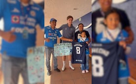 De Huejutla a La Noria; Gisela conoce a su ídolo de Cruz Azul