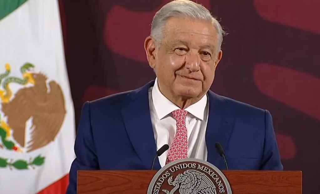 López Obrador en su mañanera del 9 de abril | Foto: Especial