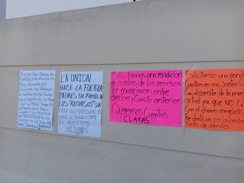 Padres de familia exigen transparencia en manejo de recursos en primaria de Tizayuca | Foto: Javier Quezada