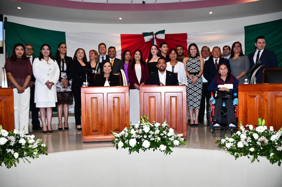 Lorena García entrega su primer informe como alcaldesa de Tulancingo | Facebook: Lorena García Cázares