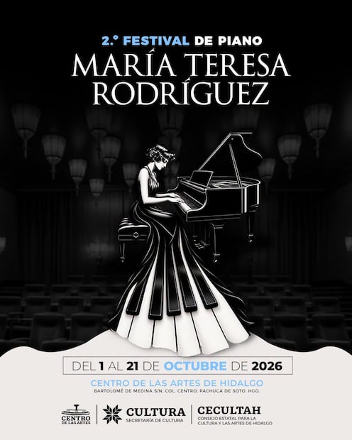 El piano toma protagonismo en Hidalgo | Cortesía: Cultura Hidalgo