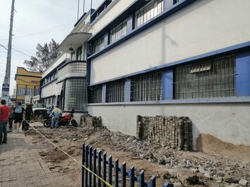 Retiran árboles con hongo de escuela en Tulancingo