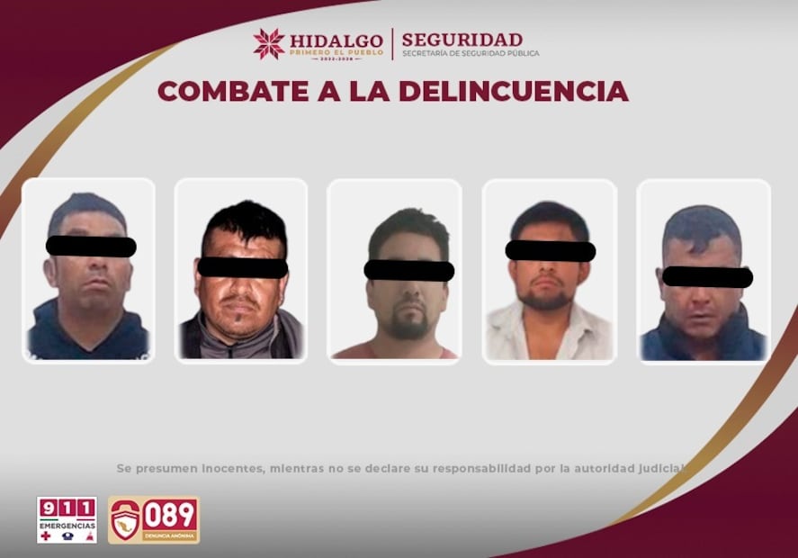 Aseguran más de 108 mil litros de combustible en tres operativos en Hidalgo | Fotos: SSPH
