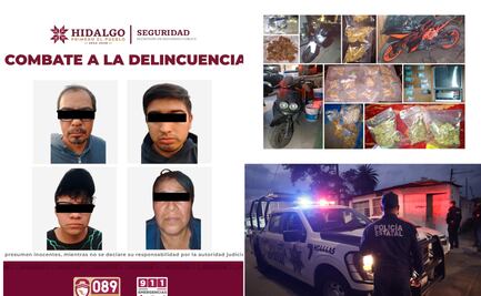 En cateos aseguran tres puntos de venta de drogas en Tulancingo