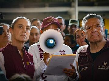 Sheinbaum y Menchaca llevan apoyo a Tianguistengo