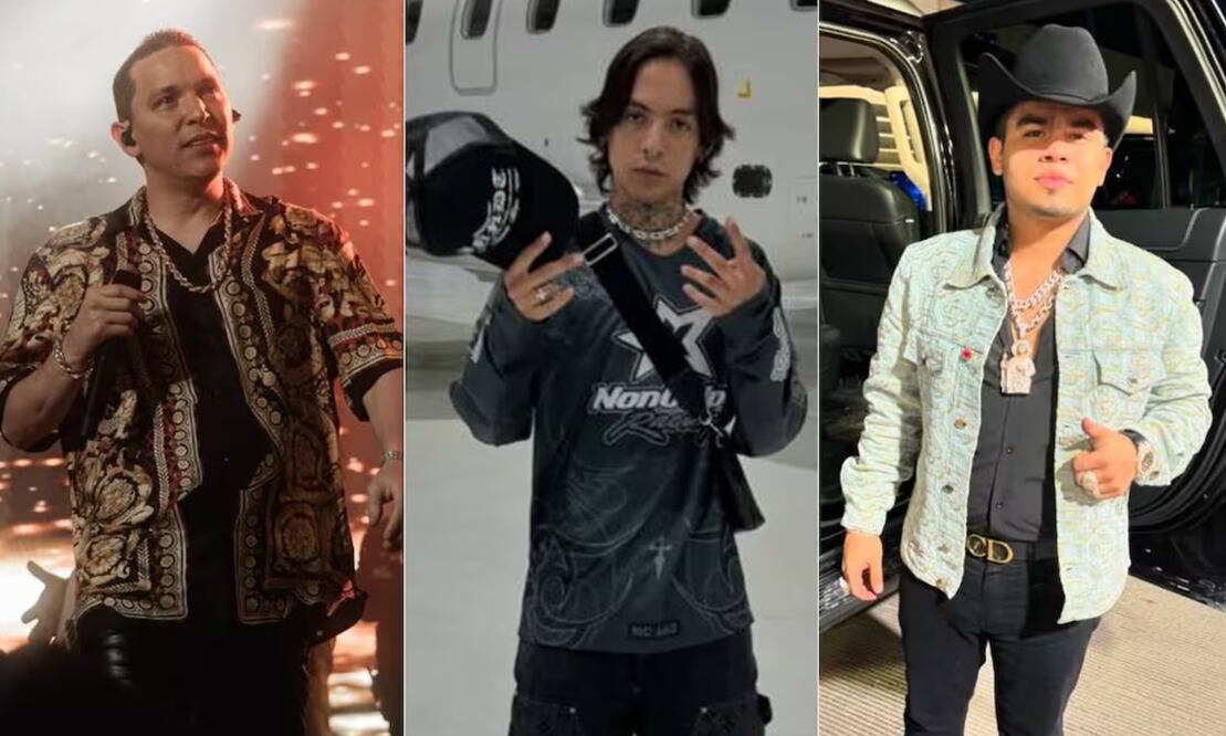 Una célula delictiva, a través de un mensaje, acusa a Natanael Cano, Javier Rosas y Tito Torbellino Jr. de apoyar al grupo delincuencial "Los Salazar"- 6 de enero 2024 / Foto: Instagram