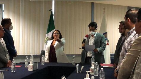 Vanesa Escalante asume como Secretaria de Salud de Hidalgo