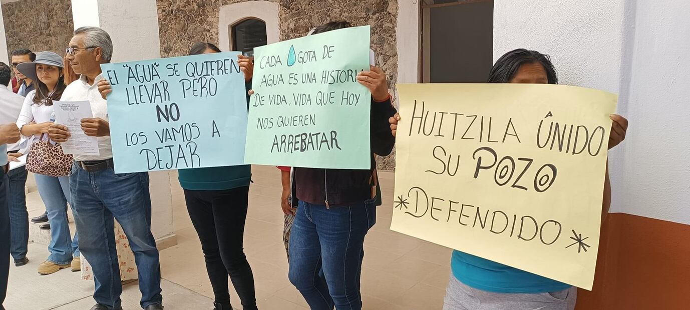 Resguardan pozo de agua en Tizayuca; pobladores se niegan a ceder el control al municipio | Foto: Especial