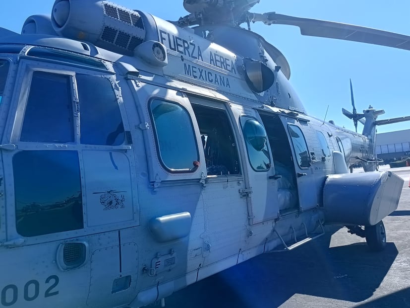 Castro Martínez es encargado de operar un helicóptero tipo ECO Charlie EC 725 conocido como Cougar I Fotos Lourdes Naranjo