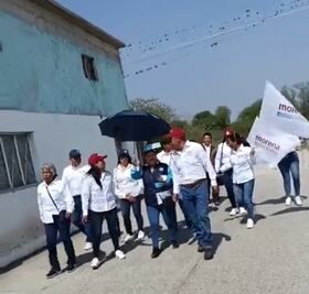 Candidatos a presidentes municipales de Morena y Nueva Alianza inician campaña en el Mezquital