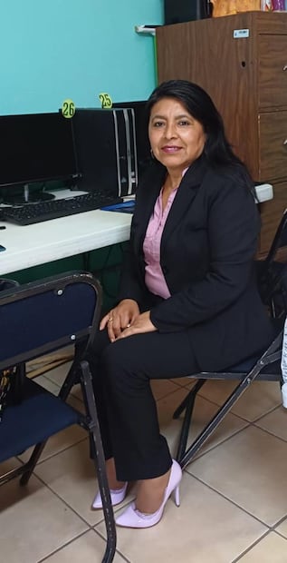 Originaria de la localidad de Tecolotitla en el municipio de Atlapexco, Candida Francisco Zavala, compartió que cuando era joven pensó en estudiar la carrera de derecho para ayudar a sus padres y su comunidad con los conflictos territoriales I foto: Especial