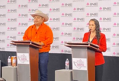 Solo asisten dos candidatos a debate por distrito federal de Ixmiquilpan