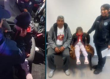 La Policía Violeta de Hidalgo rescata a dos menores extraviadas en Pachuca y Huejutla