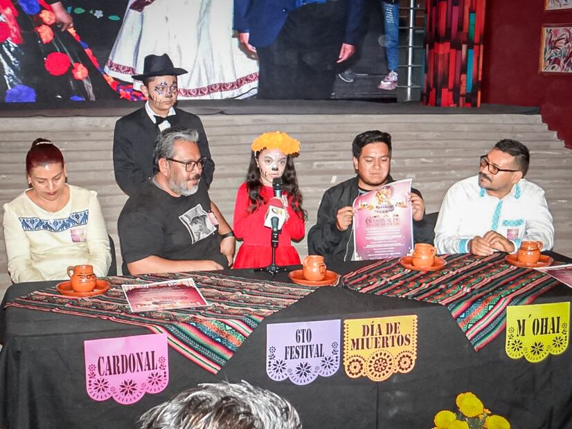 El Cardonal iluminará la noche con en el sexto Festival de Día de Muertos | Foto: Especial