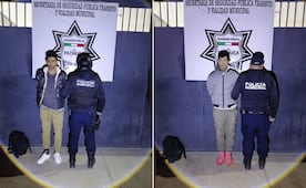 Atrapan a dos hombres por comercializar sustancias 
