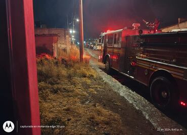 Se registra incendio en casa habitación de Tulancingo