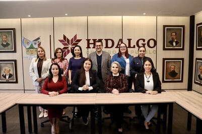 Mujeres líderes de Hidalgo sostienen reunión en Palacio de Gobierno