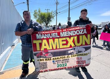 Transportistas exigen seguridad y denuncian extorsión en carreteras de Hidalgo