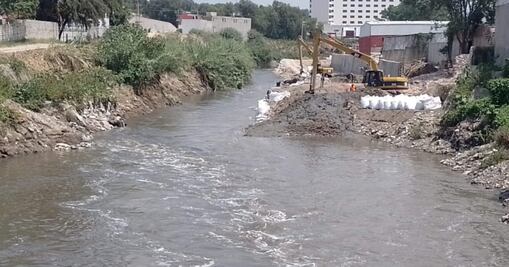 Siguen las obras del Río Tula; se proyectan para diciembre de este año