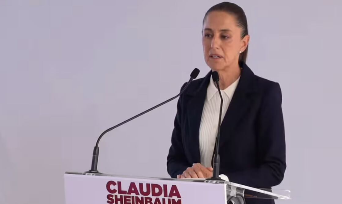 Claudia Sheinbaum en su conferencia del 9 de septiembre. Foto: Captura