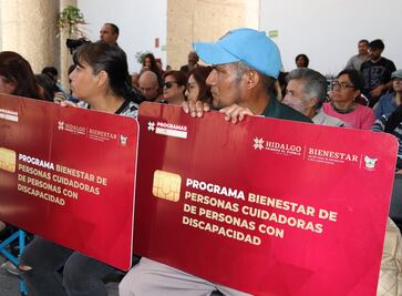 Hidalgo lanza apoyo para personas cuidadoras de personas con discapacidad