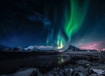 Auroras boreales: Mapa que indica dónde ver el fenómeno atmosférico