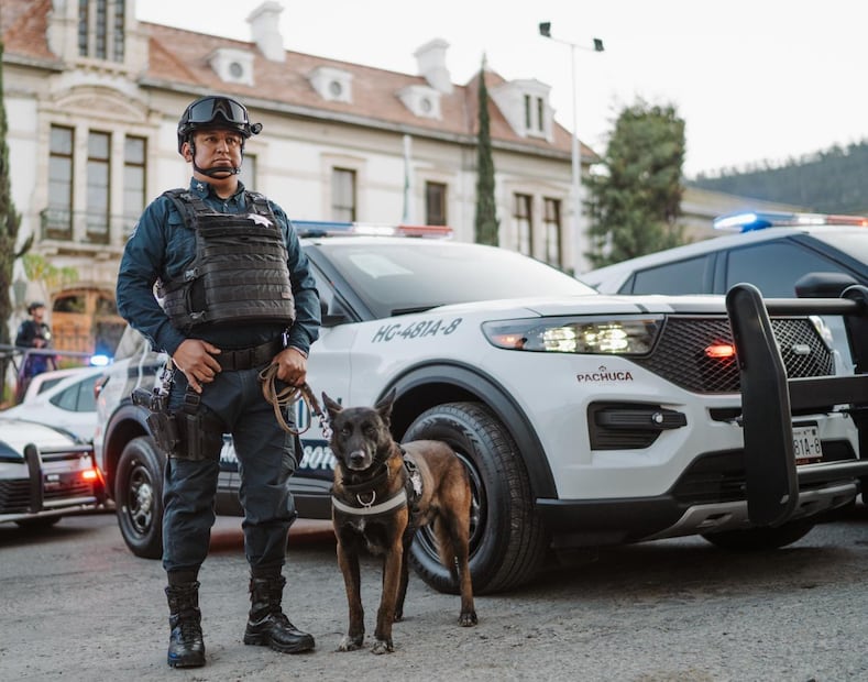 Refuerzan seguridad en Pachuca con nuevas patrullas y equipo tecnológico | Foto: SSPTyV