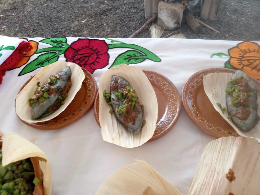 El Concurso de Tlacoyos "Sazón Hñähñu se realizó durante la Feria de Ixmiquilpan Foto: Erika Gutiérrez