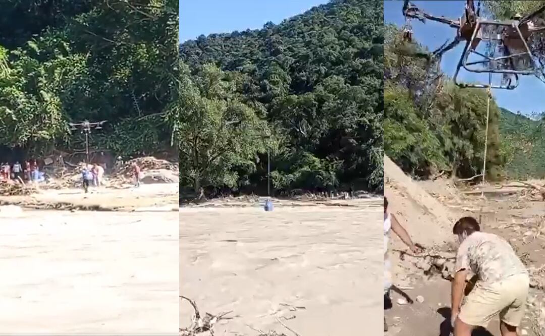 Utilizan dron para llevar comida a comunidades aisladas | Foto: Captura de pantalla