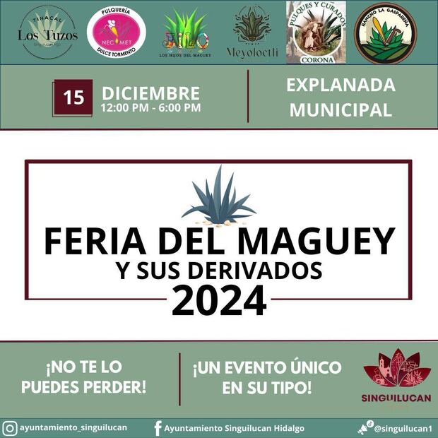 Singuilucan celebra la riqueza cultural y ambiental del maguey con “El Árbol de las Maravillas” | Cortesía: Secturh