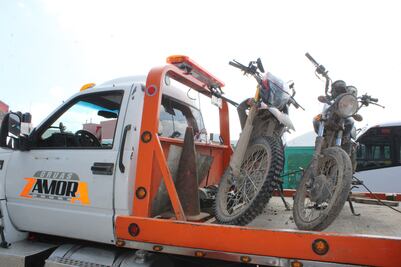 Detienen a dos sujetos en flagrancia mientras robaban cable en planta tratadora de aguas en Mineral de la Reforma