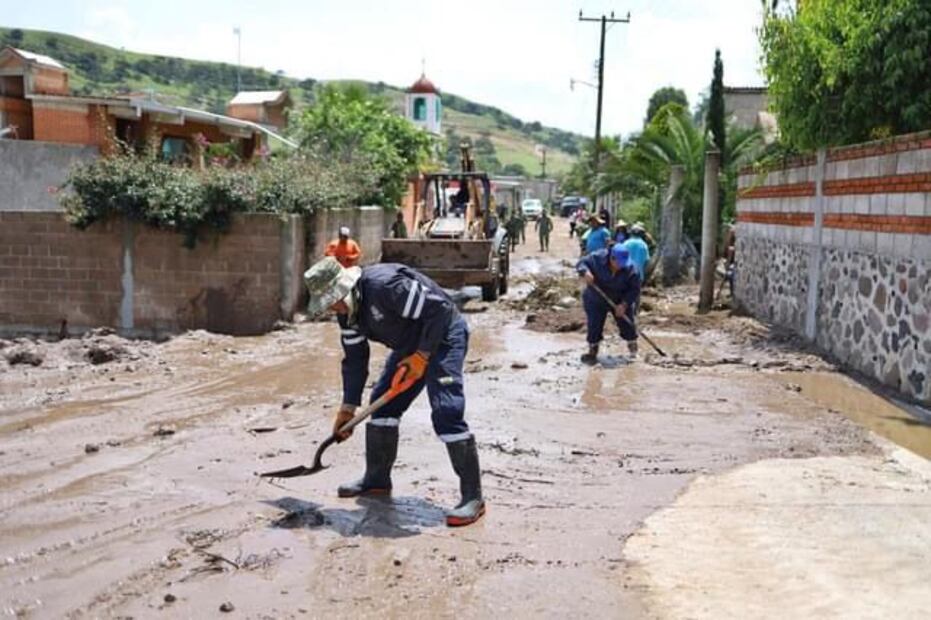 Gobierno despliega maquinaria y personal ante el aumento del caudal del río Tula | Foto: Especial