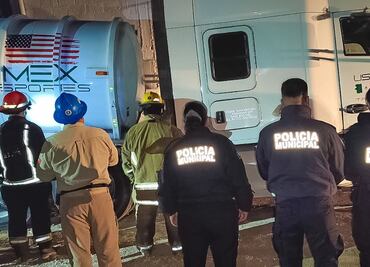 Detienen a conductor de pipa con hidrocarburo robado en Mineral de la Reforma