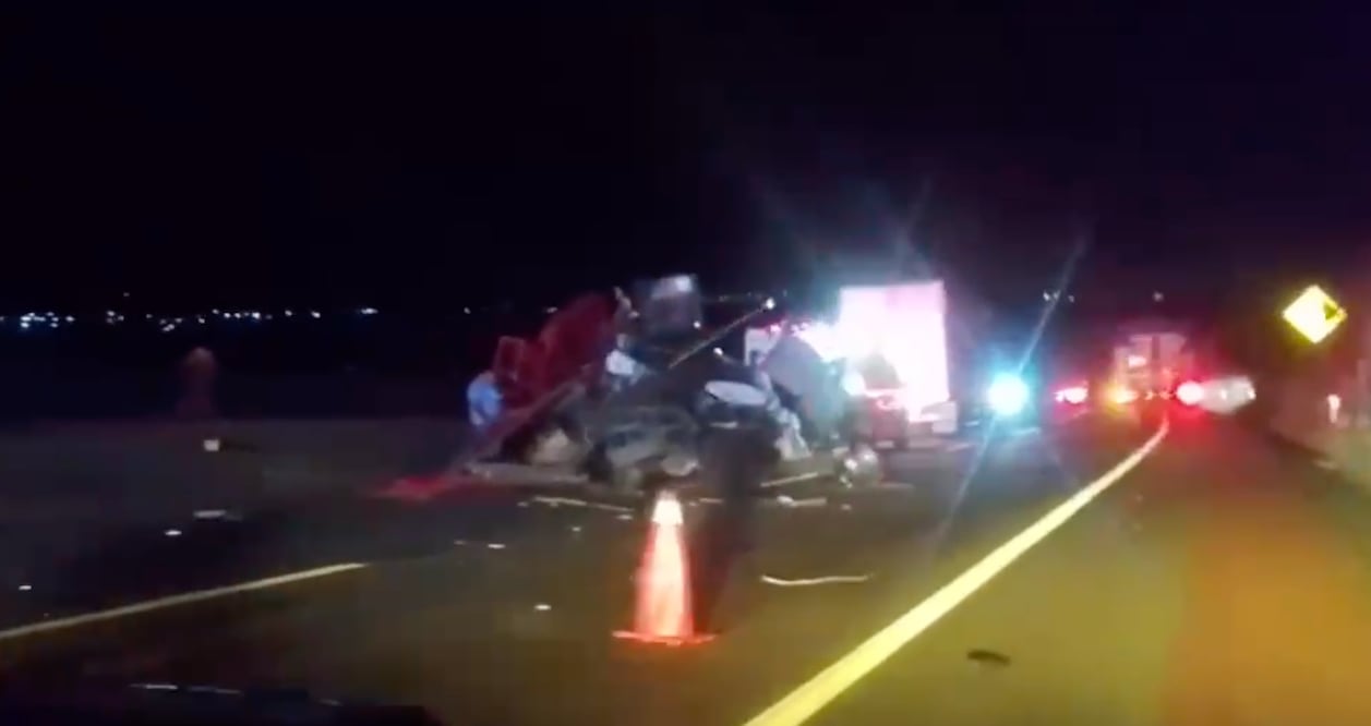 Muere mujer de 50 años tras choque en el Arco Norte | Captura de video
