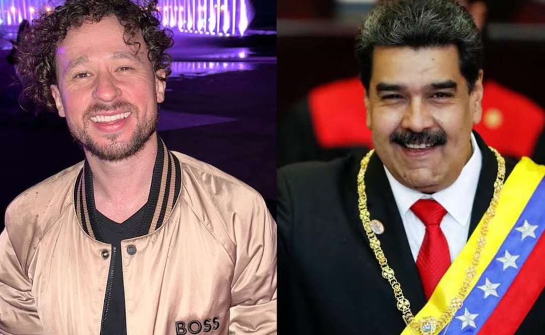 Luisito Comunica y Nicolás Maduro. Foto: Archivo / EL UNIVERSAL y redes