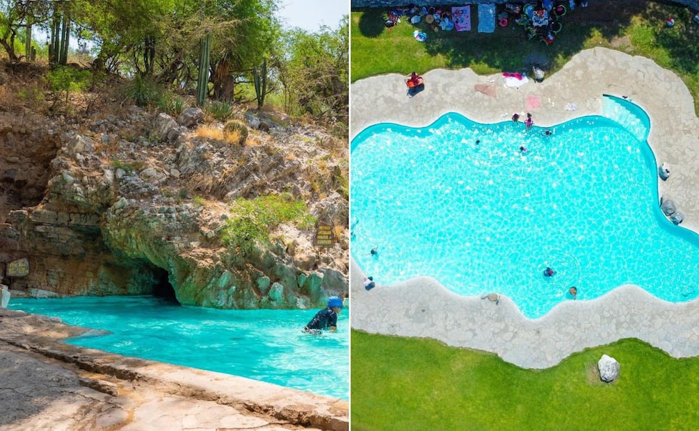 ¡Entre cuevas y aguas termales! el refugio natural que gana terreno en Ixmiquilpan | Facebook: Las Cuevitas