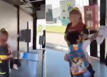 Mujer agrede a vigilante del Tuzobús tras evadir pago en estación Juan C. Doria