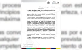 Congreso de Hidalgo defiende designación de contralora del IEEH y asegura apego a la legalidad