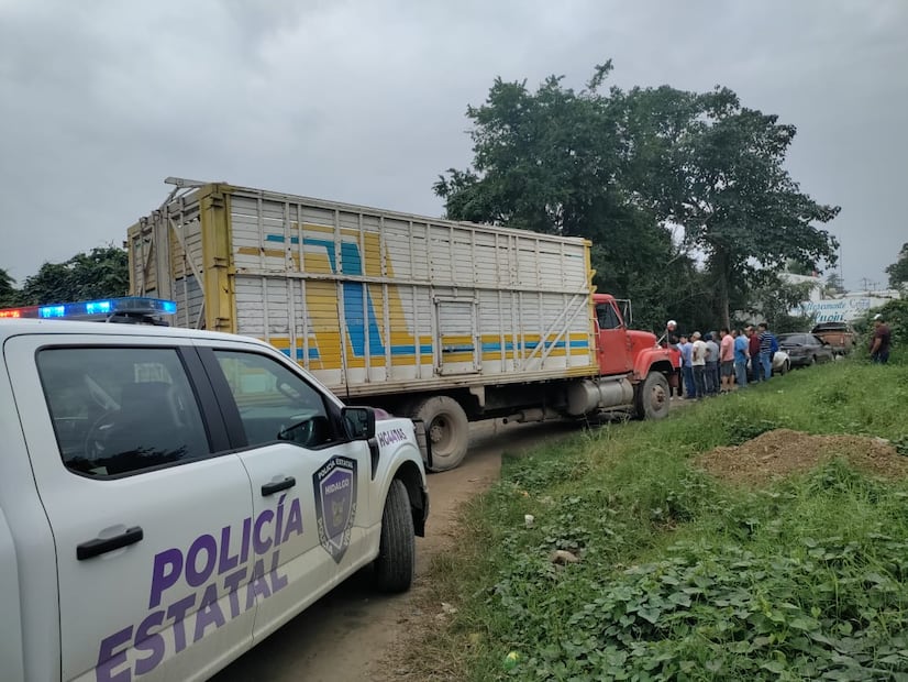 Estudiante de la UTHH escapa de trágico accidente en la Huejutla-Chalahuiyapa | Foto: Francisco Bautirta
