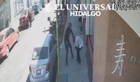 Video: Captan asalto a plena luz del día en Tulancingo