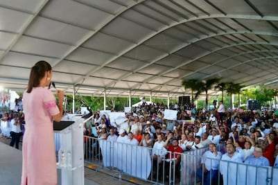 Claudia Sheinbaum anuncia inversión de 9 mil 241 mdp en Quintana Roo