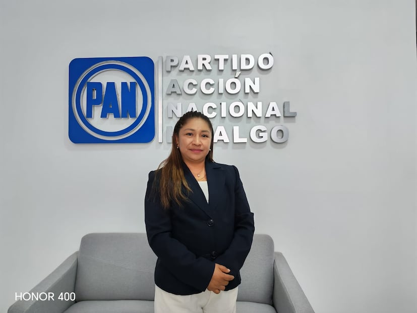 Marcela Isidro García, dirigente del Partido Acción Nacional