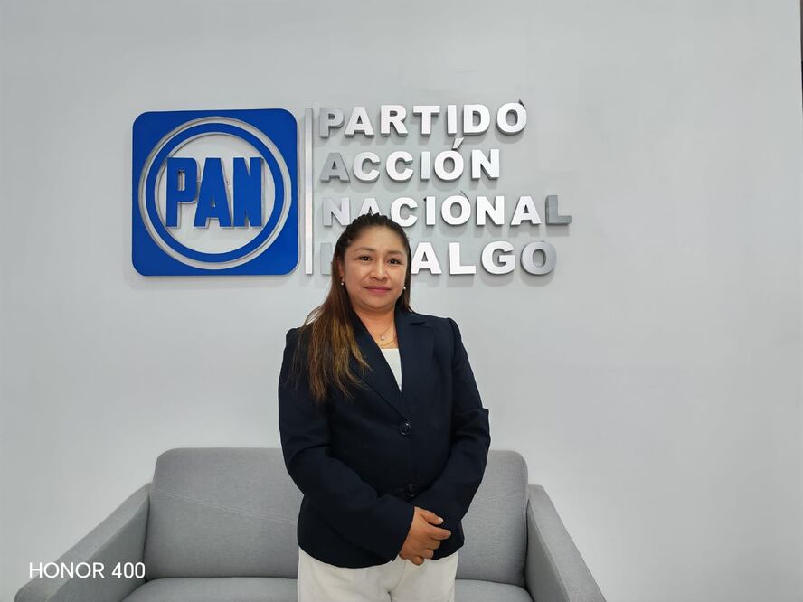 Marcela Isidro García, dirigente del Partido Acción Nacional