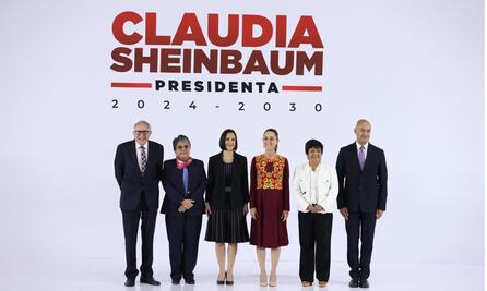 Sheinbaum presenta a 6 integrantes más de su gabinete