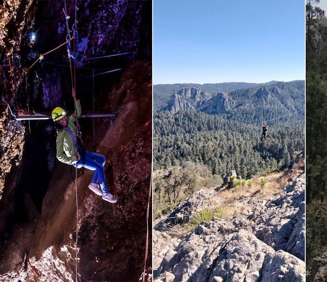 ¡Las tirolesas más extremas de Hidalgo! Adrenalina entre cuevas, cañones y montañas