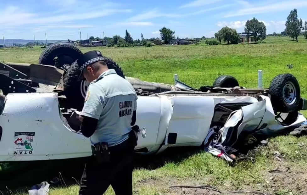 Tres muertos y tres heridos deja accidente en la autopista México–Tuxpan | Foto: especial