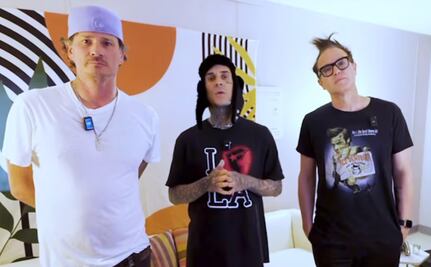 Blink-182 publica video para el público mexicano: "hasta pronto, cabrones"