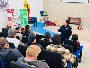 Capacitan a personal del Congreso en atención de emergencias