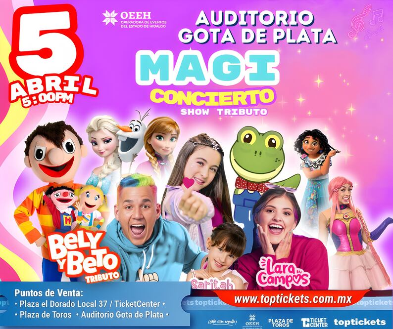 Facebook: Operadora de Eventos del Estado de Hidalgo