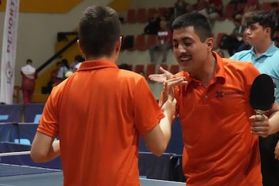 Equipo de para tenis de mesa suma dos medallas en Paranacionales CONADE